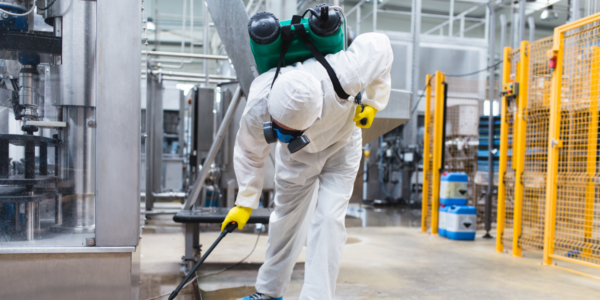 Métodos de higienização de alimentos