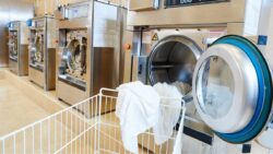 Processo de lavanderia industrial